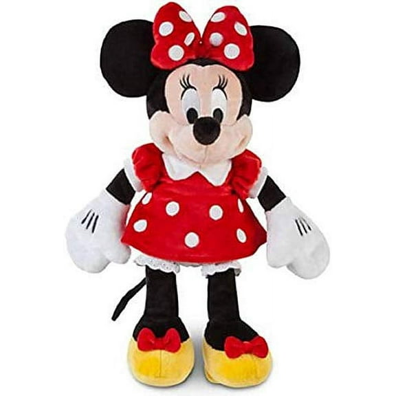 Minnie Mouse Disney Plush 12 in A Red Dress