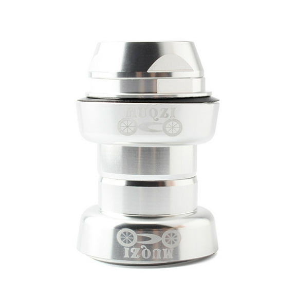 Necvior Bike Headset, Mountain Bike Headset Aluminium Alloy Road Cycle Headset for 30mm Head Tube 25.4mm Front Replacement Fork