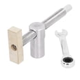 thumbnail image 1 of Herwey Hold Down Clamp,Bench Vice,Desk Vice Stainless Steel Humanized Design Workbench Fixing Tool For Woodworking Table, 1 of 8