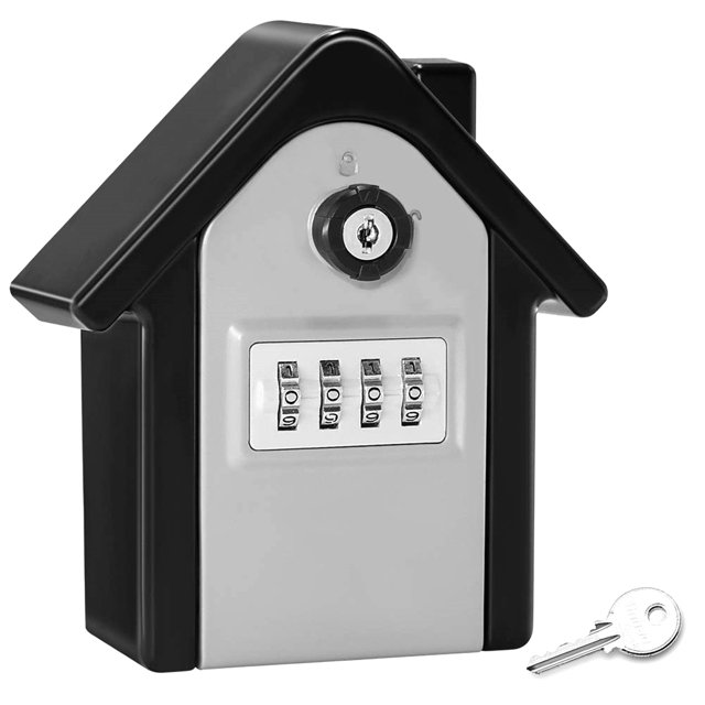 Coofit Key Lock Box Alloy Digit Combination Creative Key Storage Box Key Safe Storage
