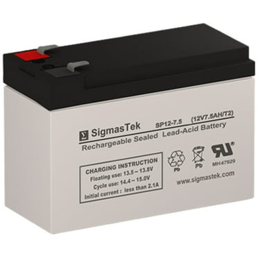 CyberPower CP850AVRLCD UPS Battery Replacement by SigmasTek SP12-7.5 (T2)