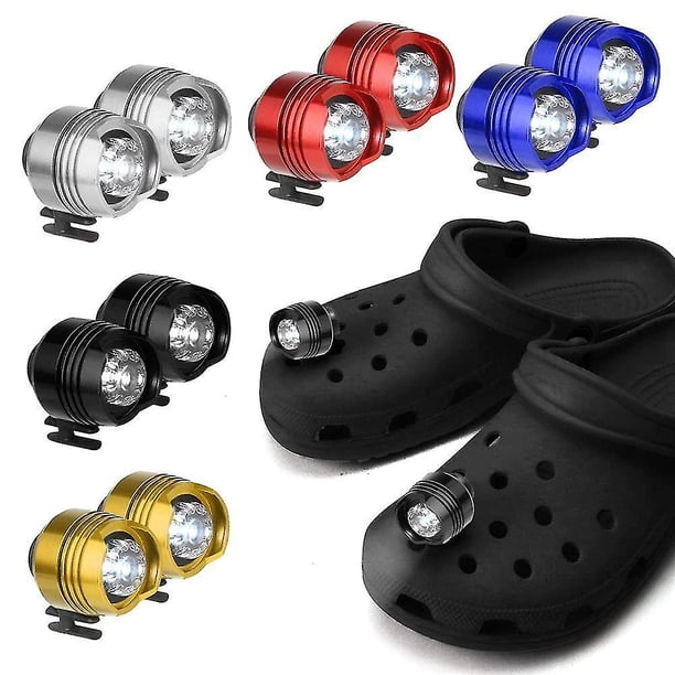 Faros delanteros de plástico con forma de cocodrilo, pequeños y divertidos, para correr y acampar, recargables por USB.