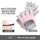 thumbnail image 3 of 1 par de guantes antideslizantes para entrenamiento de culturismo y gimnasio, guantes deportivos para levantamiento de pesas, guantes antideslizantes para mujeres y hombres, guantes de Yoga, 3 of 5