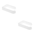 thumbnail image 1 of Bewildely Soporte de papel Acrílico Montado en la pared Baño Cocina Autoadhesivo Organizador Estante Colgador sin perforaciones Estante de Type2 NO2, 1 of 6