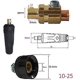 thumbnail image 2 of ZHAOCHENG Kit de 4 conectores de panel de cable de soldadura, conector rápido de 200 A (DKJ10-25 y DKZ10-25), 2 of 5