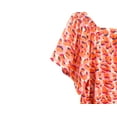 thumbnail image 2 of West Loop Coral Print Off The Shoulder Casual Dress, Medium, 2 of 3