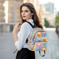 thumbnail image 6 of FORMRS Mini Backpack Purse for Women Travel Daypack Casual Shoulder Bag, Blue Flowers, 6 of 7