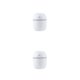 thumbnail image 4 of Bewildely Mini humidificador Ambientador Aroma Difusor Lámpara de noche Rociador de niebla Blanco 2Conjunto, 4 of 6