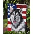 thumbnail image 3 of Carolines Treasures SC9497GF Alaskan MalamutePatriotic Flag Garden Flag Garden Size multicolor, 3 of 5