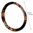 thumbnail image 4 of Floral Animal Car Wheel Cover 14.5 Inch Printing PVC Leather Auto Accessories, 4 of 6