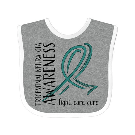 

Inktastic Trigeminal Neuralgia Awareness Fight Care Cure Gift Baby Boy or Baby Girl Bib