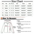 thumbnail image 3 of Odeerbi Christmas Crewneck Sweatshirt For Women Hoodied Sweatshirts Fashion 2025 Casual Printed Long Sleeve Blouse Pocket Pullover Tops Red, 3 of 5