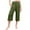 Army Green, variant on Loopsun Girls Capris Pants, Girls Pants Casual High Waist Loose Wide Leg Trousers Cropped Pants 4-14 Years Hot Pink 13-14 Years