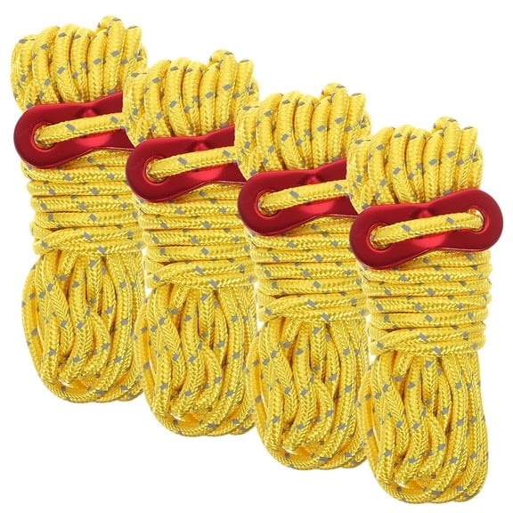 Tent Rope Canopy Tents Outdoor Supplies Accessories Exterior Reflective Ropes for Tarp Hang Clothes