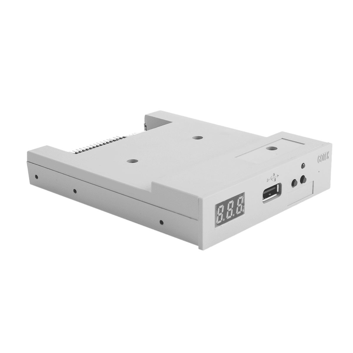 3X Version SFR1M44-U100K USB Emulator Gray 3.5In 1.44MB USB SSD Floppy Drive Emulator for Electronic Keyboard