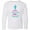 AA-White, variant on Inktastic I'm Not Always This Sweet, Ice Cream - Blue Pink Long Sleeve Youth T-Shirt