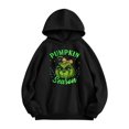 thumbnail image 1 of MIARHB Grinch - Sudadera con capucha para mujer, talla grande, con estampado navideño, polar, manga larga, para invierno y otoño, talla M, 1 of 4