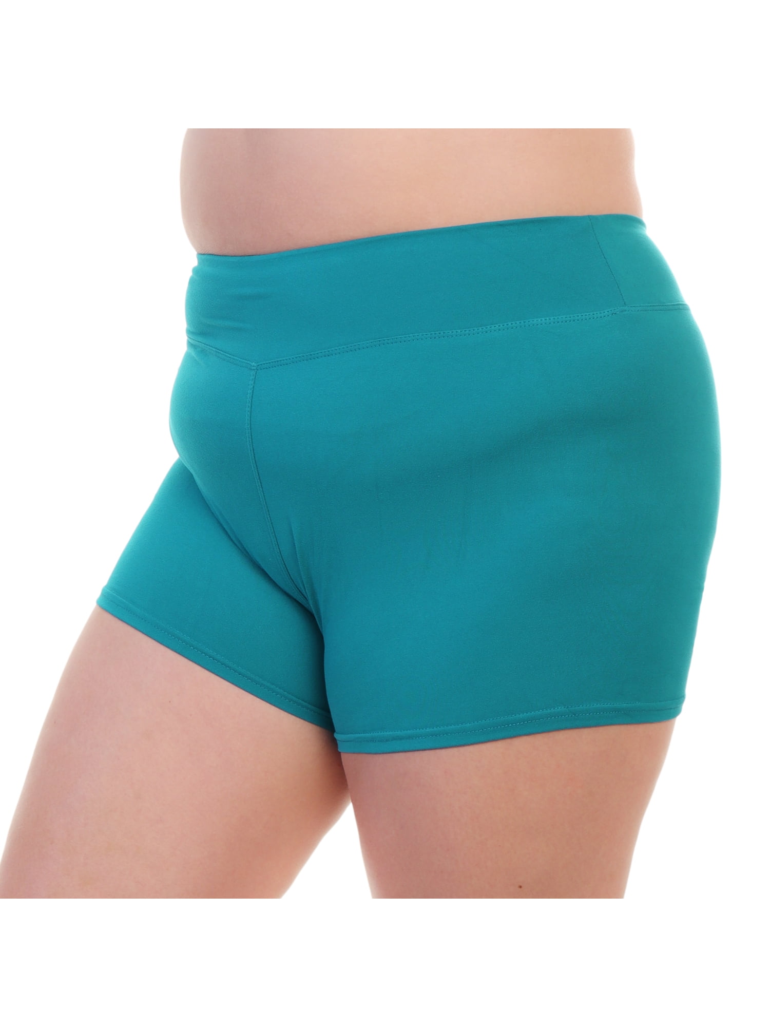 Angelina Women's Microfiber High Waist Safety Boyshorts (6Pack