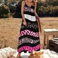 thumbnail image 2 of Animal Print Patterns Sleeveless Dress for Women Clothing Female Women's Summer Skirt, 2 of 7