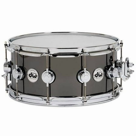 Drum Workshop Collector's Series Black Nickel over Brass Snare Drum - 6.5"x14"