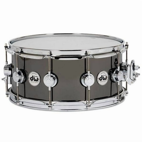 Drum Workshop Collector's Series Black Nickel over Brass Snare Drum - 6.5"x14"