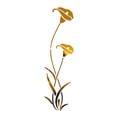 thumbnail image 1 of 3D Acrylic Wall Sticker Calla Lily Mirror Sticker Eco-friendly Wall Decals for Bedroom Living Room Bathroom Decoration(Golden), 1 of 9