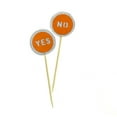 thumbnail image 3 of Darling Souvenir, Yes Or No Cupcake Toppers, Party Dessert Decorations - Pack Of 20, 3 of 3