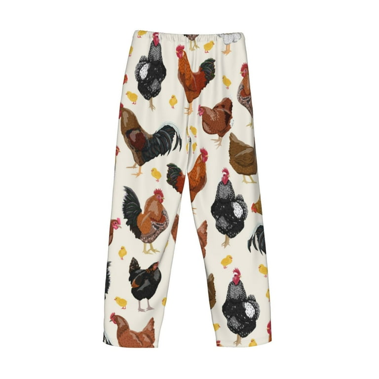 Chicken print pajama pants new arrivals