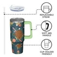 thumbnail image 3 of 30 Oz Winter Holiday Tumbler With Handle, Snowman Coffee Travel Cup, Xmas Gifts, 3 of 5