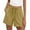 Yellow, variant on Zedker Women's Satin Half Slip Shorts for Under Dresses Pettipants for Women Culottes Slip Shorts with Side Split Beige L