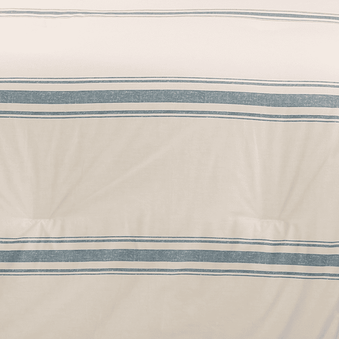 Lush Decor Farmhouse Stripe Traditional Reversible Comforter, Full