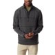 thumbnail image 1 of BASS OUTDOOR Mens Quarter Zip Pullover Sweater, darkgray, XL, 1 of 1