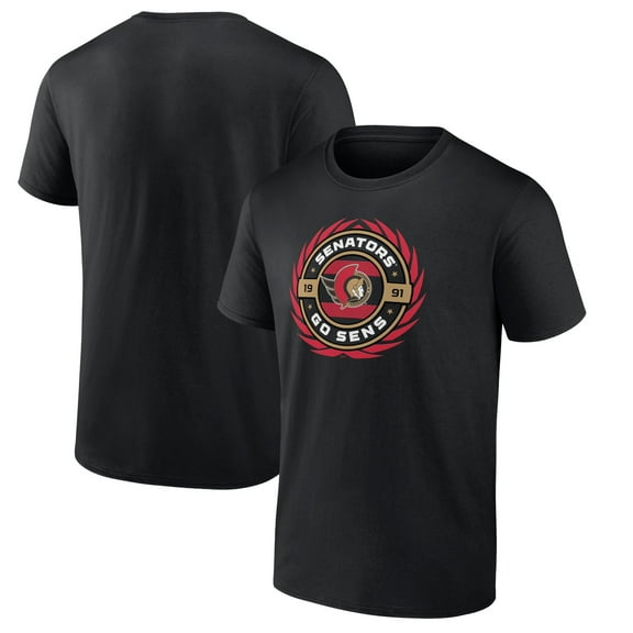 Men's Black Ottawa Senators Native T-Shirt