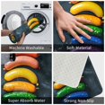 thumbnail image 5 of Uemuo Rainbow Sausages On Dark Slate Printed Door Mat Indoor Doormat 16"x24",Front Back Door Mats Non Slip Entrance Rugs,Inside Doormats for Entryway, 5 of 9