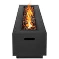 thumbnail image 2 of Real Flame Lanesboro 48" Rectangle Steel Propane or Natural Gas Fire Pit Table in Gray, 2 of 6