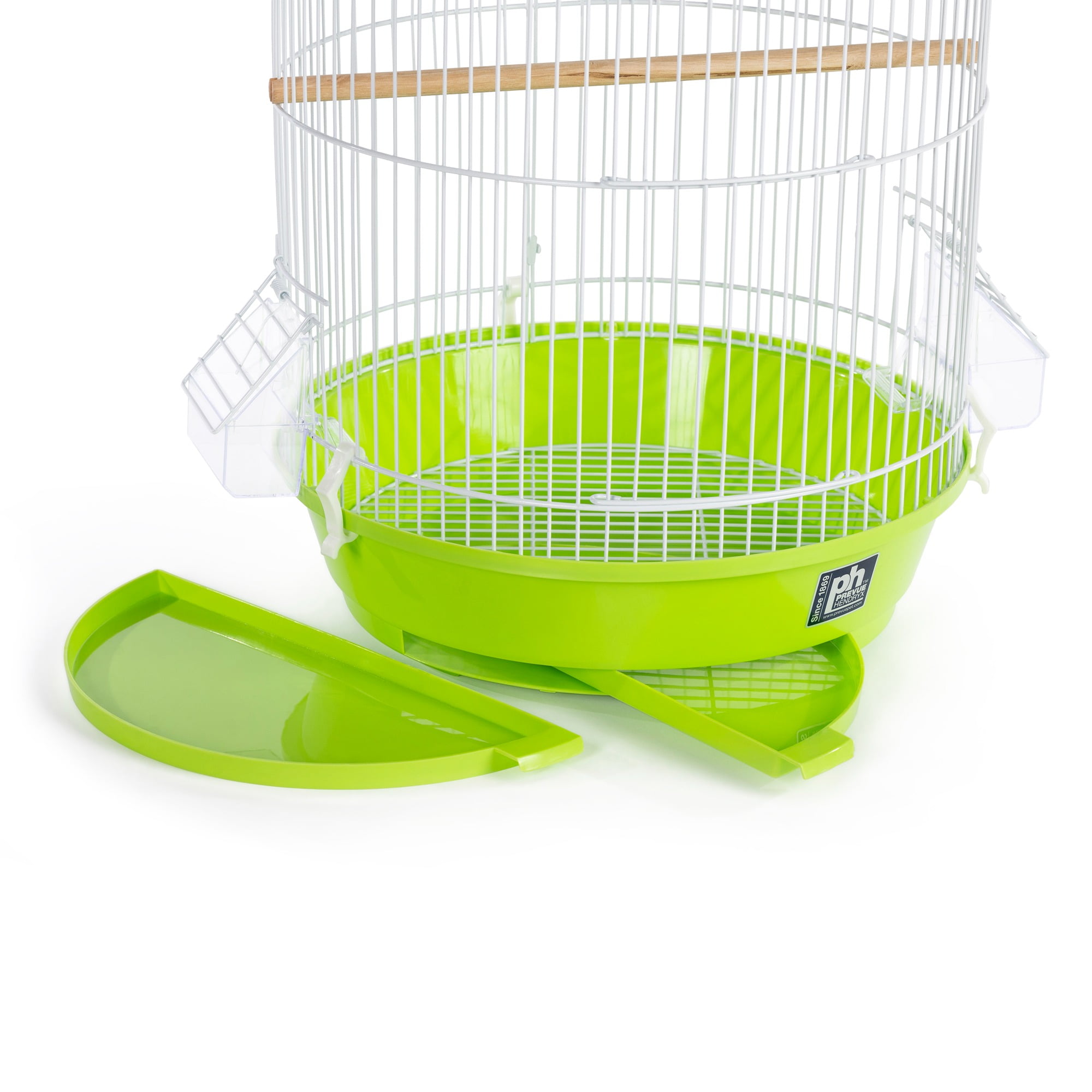 Prevue Pet Products Small Round Bird Cage - Green SP31999G