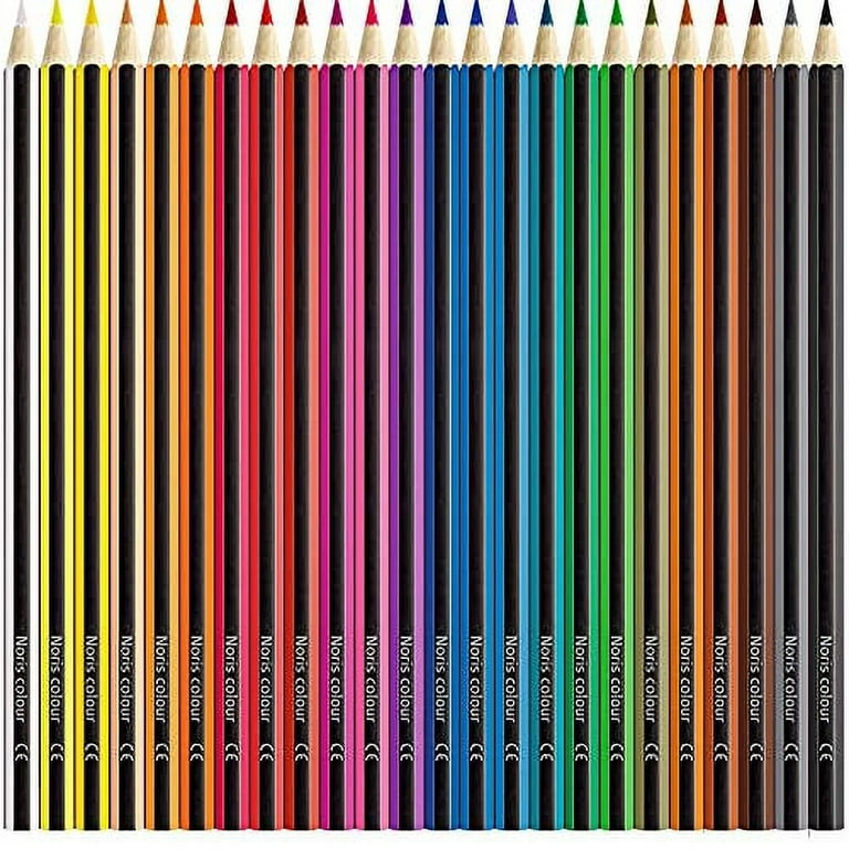 Staedtler Colored Pencils Noris Color 24 Colors Oil Based 1 Set 185 C24PB 