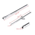 thumbnail image 2 of 1 Set Tbest 16mm Universal T-Handle Spark Plug Socket Spark Plug Wrench Remover Installer Tool Set Silver Ecomeon no, 2 of 5