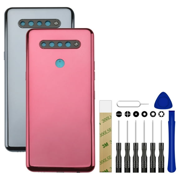 For LG K51s K510 LM-K510 LM-K510ZMW Replacement Back Battery Cover Rear Housing Door Tool Gray