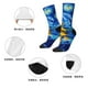 thumbnail image 5 of Balery Whimsical Sunflowers Night Sky Calcetas Largas con Estampado para Hombre y Mujer – Suaves y Transpirables, Talla Única (US 5-11), 5 of 6