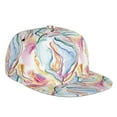thumbnail image 2 of Goofa Abstract Marble Texture Printed Men's Baseball Cap,Straight Brim Hat,Golf Dad Hat,Versatile Style,Sun Protection Cap,Travel Hat, 2 of 9