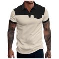 thumbnail image 2 of Mens Short Sleeve Button up Shirts Mens Tshirts Graphic Summer Shirts for Teens Baggy Tee Shirts for Men Graphic reorders, 2 of 5