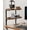 2-tier 12.5 Inches Brown, variant on Clamp On Desk Shelf 2-Tier, 12.5 inche Wood Shelving Unit for Office Desk/Gaming Accessories, Tabletop Book Storage Rack, Shelf for Top & Under of Desk, Brown
