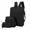 thumbnail image 2 of Dsscvnef Backpack Three Piece Color Travel Bag Computer Business Bag Shoulder Casual Matching Bag, 2 of 7
