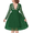 Dark Green, variant on Arshiner Flower Girl Dress V Back Lace Long Sleeve Tulle Special Occasion Wedding Party Dresses
