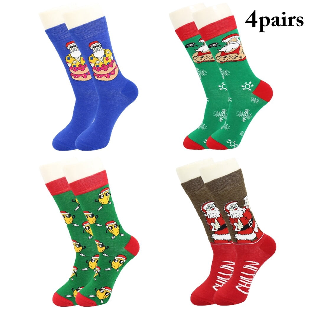 12 Paires De Chaussettes De Noël Homme - Sock Snob - Coton - Motifs Colorés - Neuves