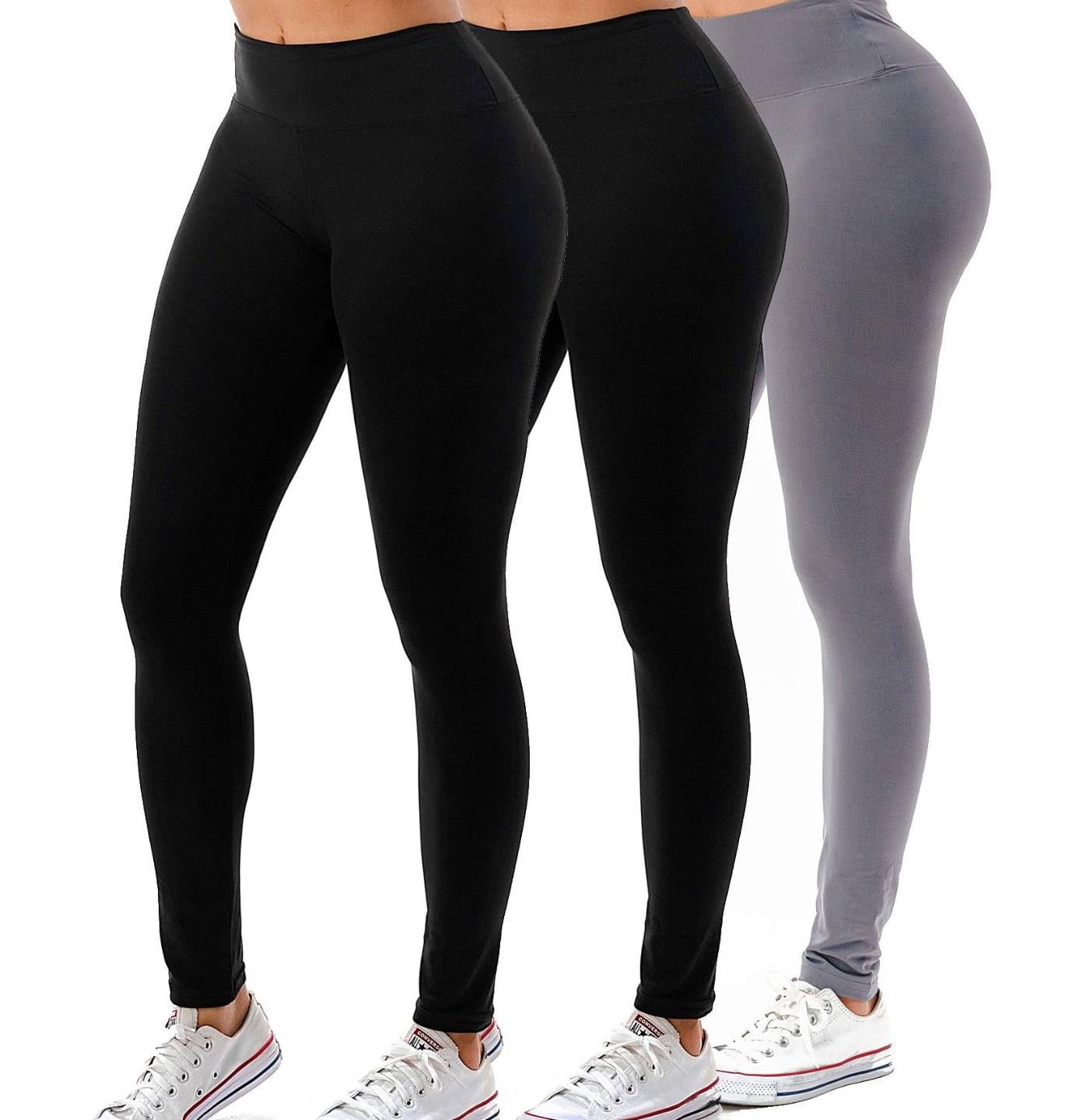 Jvini 3-Pack High Waisted Tummy Control Leggings photo 1