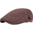 thumbnail image 6 of CoCopeaunts Newsboy Cap Classic Vintage Men Women Hat Cotton Beret Adjustable Ivy Cap Casual Spring Summer Sun Hat Beret Hat, 6 of 7