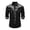 Black1, variant on Men's Western Cowboy Shirt with Long Sleeves and Embroidered Detail for Everyday Casual Wear Slim Fit Button-Down Shirt with Pockets