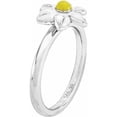 thumbnail image 3 of Stackable Expressions Sterling Silver Jonquil Ring, 3 of 7